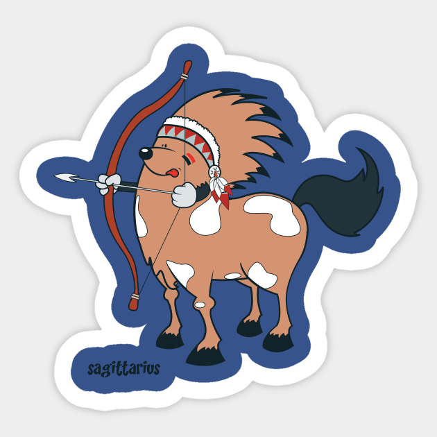 Sagitarrius Sticker by mangulica